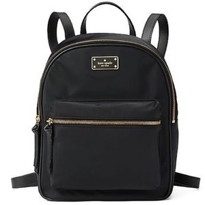 Kate Spade Mini Bradley Wilson Road Black Backpack